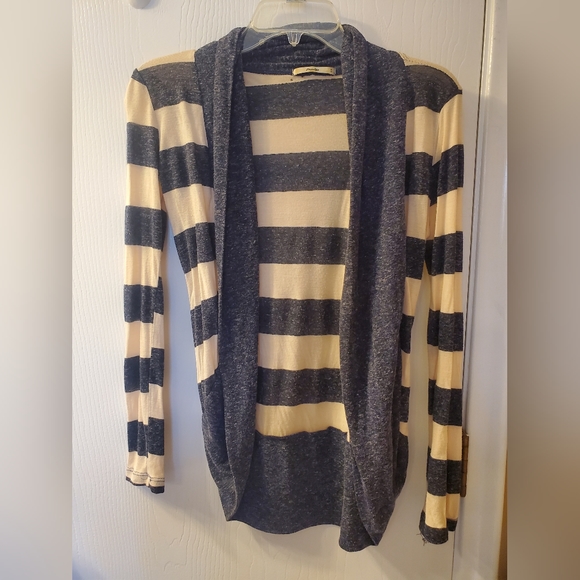 Papaya navy blue & cream cardigan - Picture 1 of 6